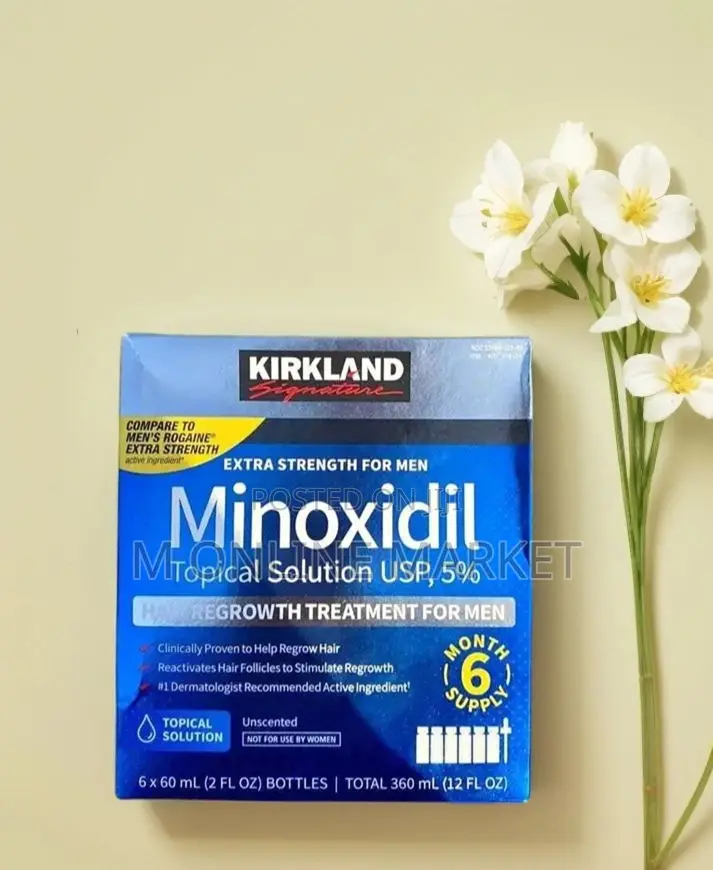 Minoxidil 5% Helps Hair Regrow