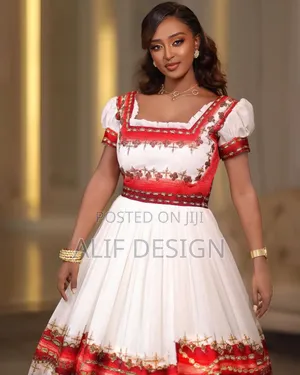 Photo - Traditional Clothes የባህል ልብስ Habesha Kemis ሀበሻ ቀሚስ