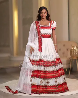 Traditional Clothes የባህል ልብስ Habesha Kemis ሀበሻ ቀሚስ
