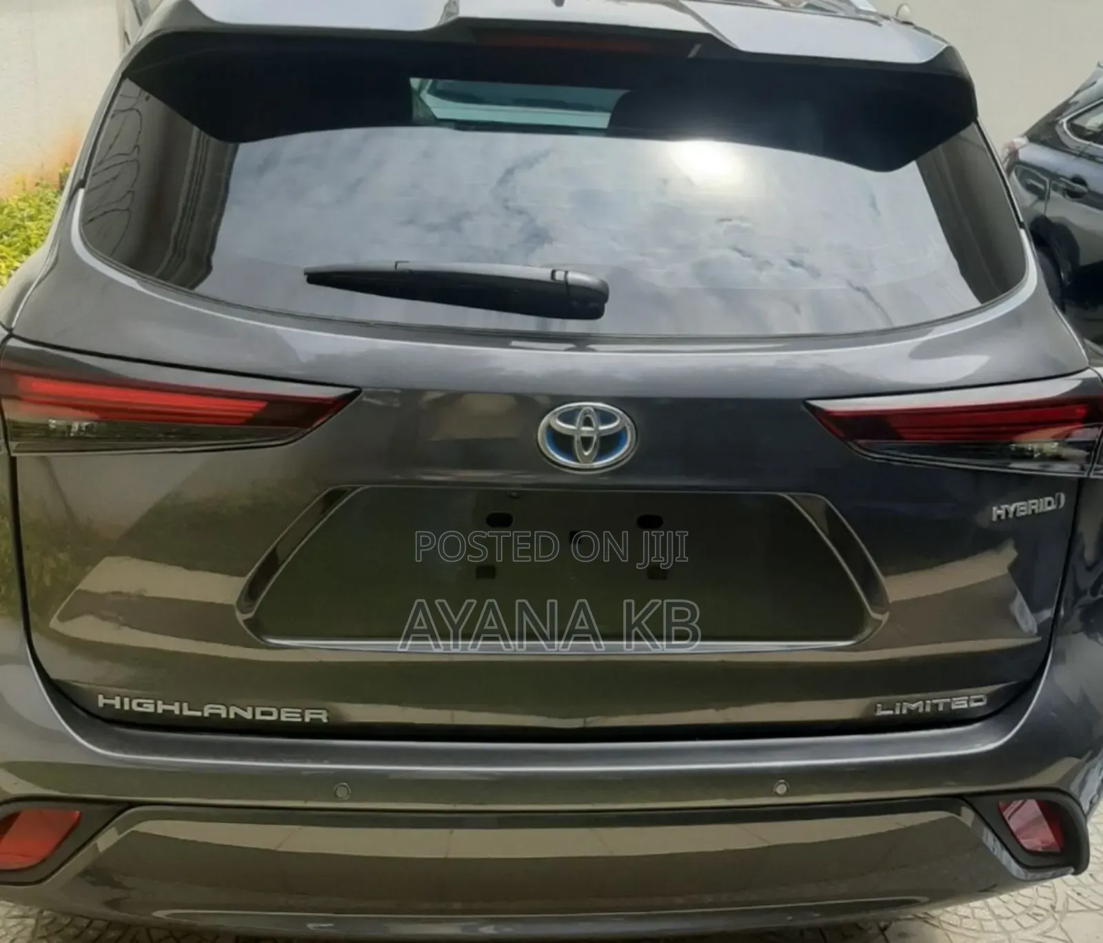 New Toyota Highlander 2024 Gray