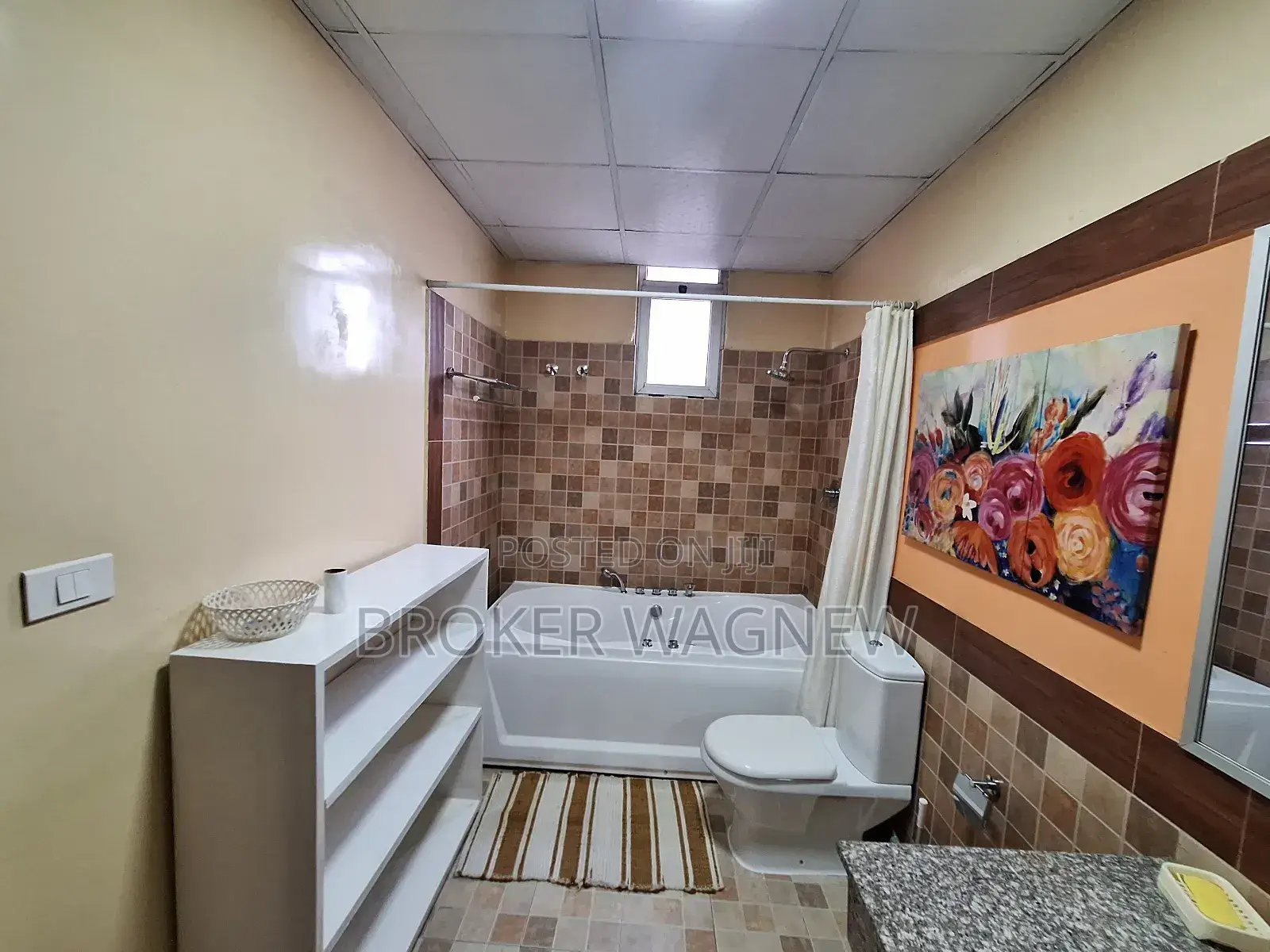 Furnished 3bdrm Apartment in Bole for rent