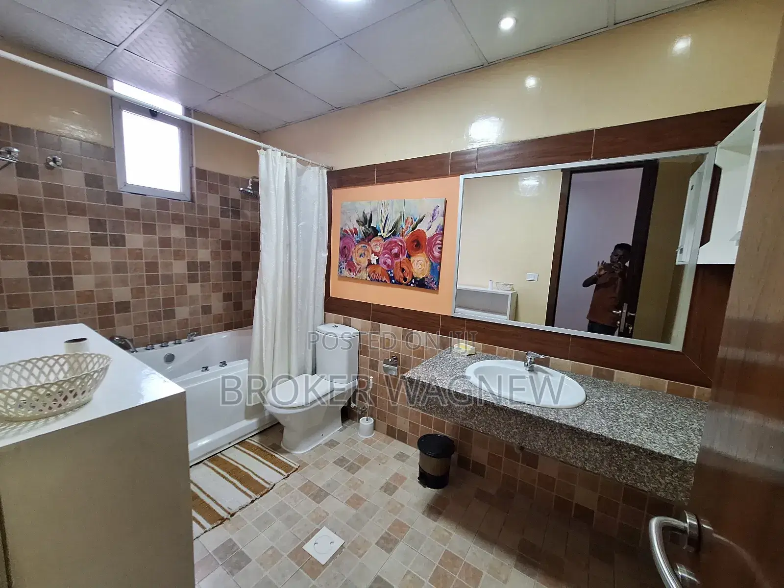Furnished 3bdrm Apartment in Bole for rent