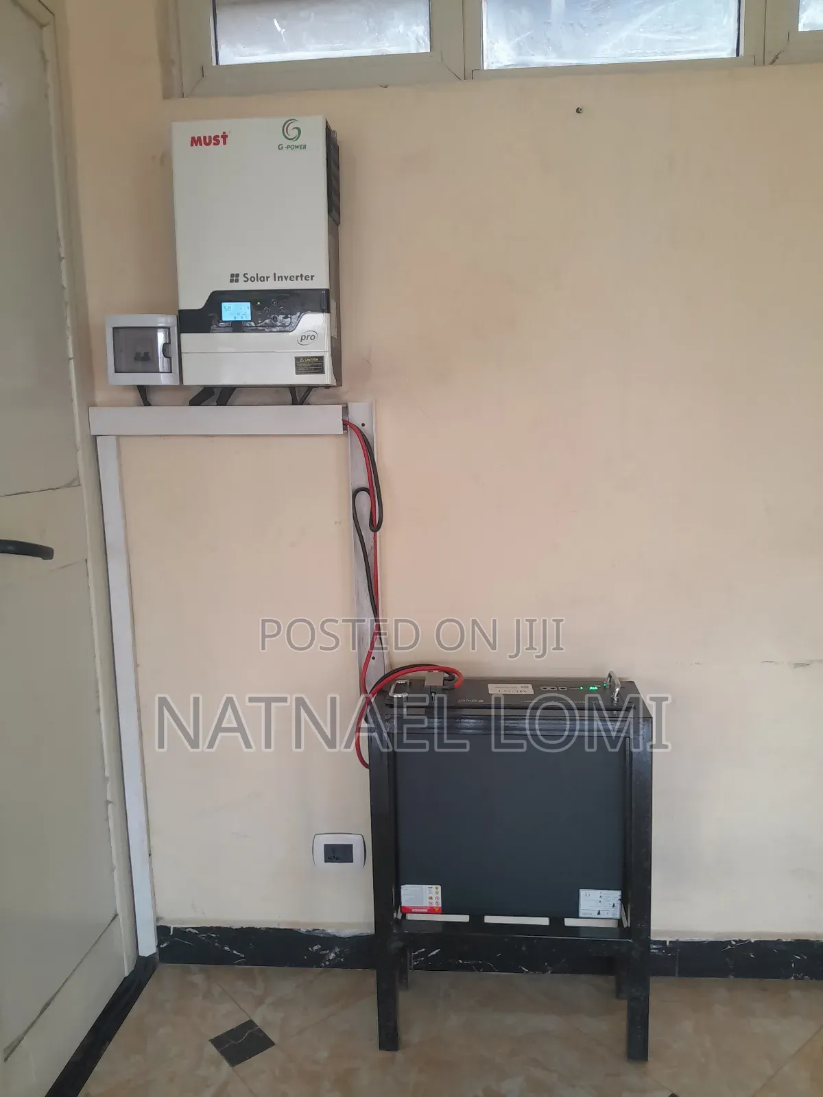 Battery, Invertor- And Solarsystem