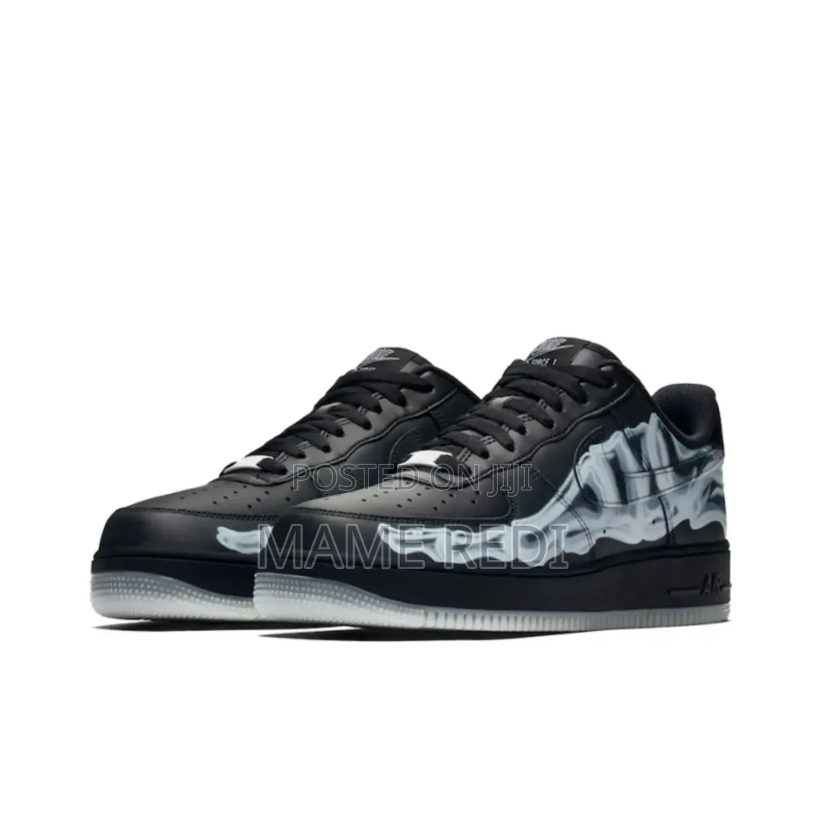 Nike Air Force 1 Low Black Skeleton