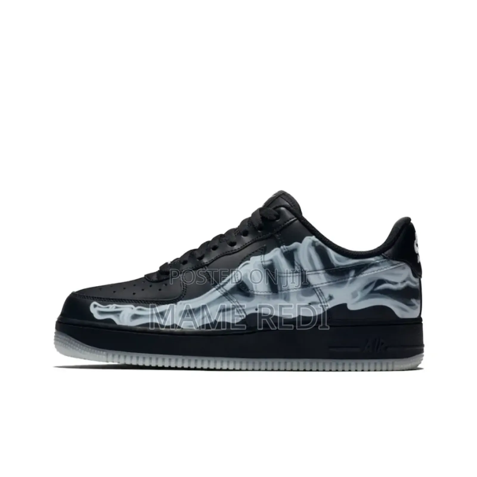 Nike Air Force 1 Low Black Skeleton