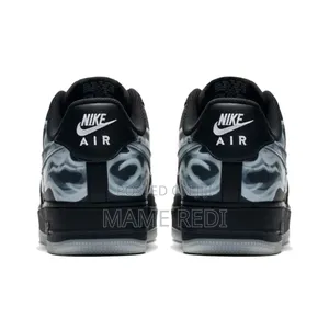 Nike Air Force 1 Low Black Skeleton