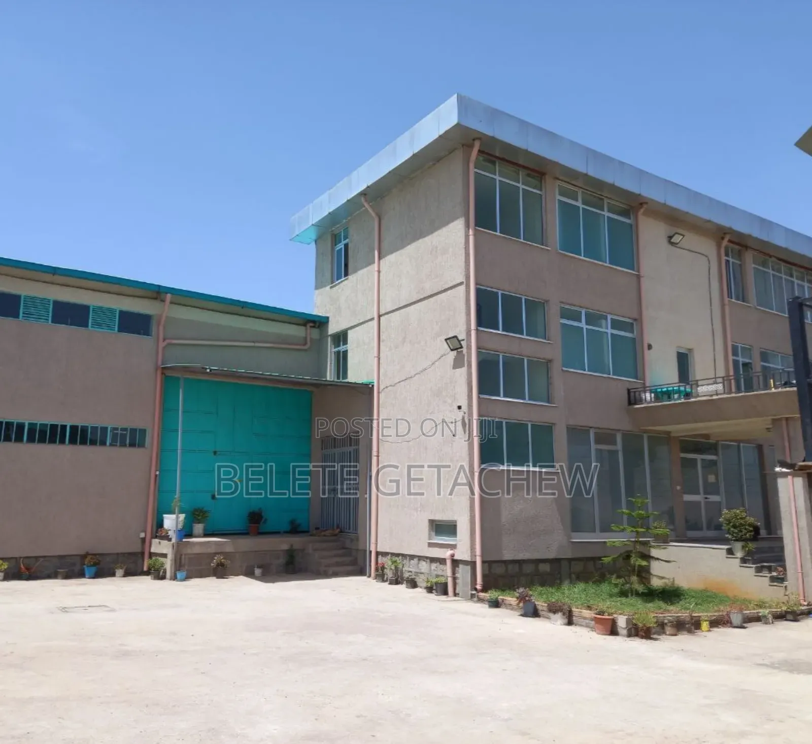 Warehouse With G+2 Office Building at Kality 1500sqm