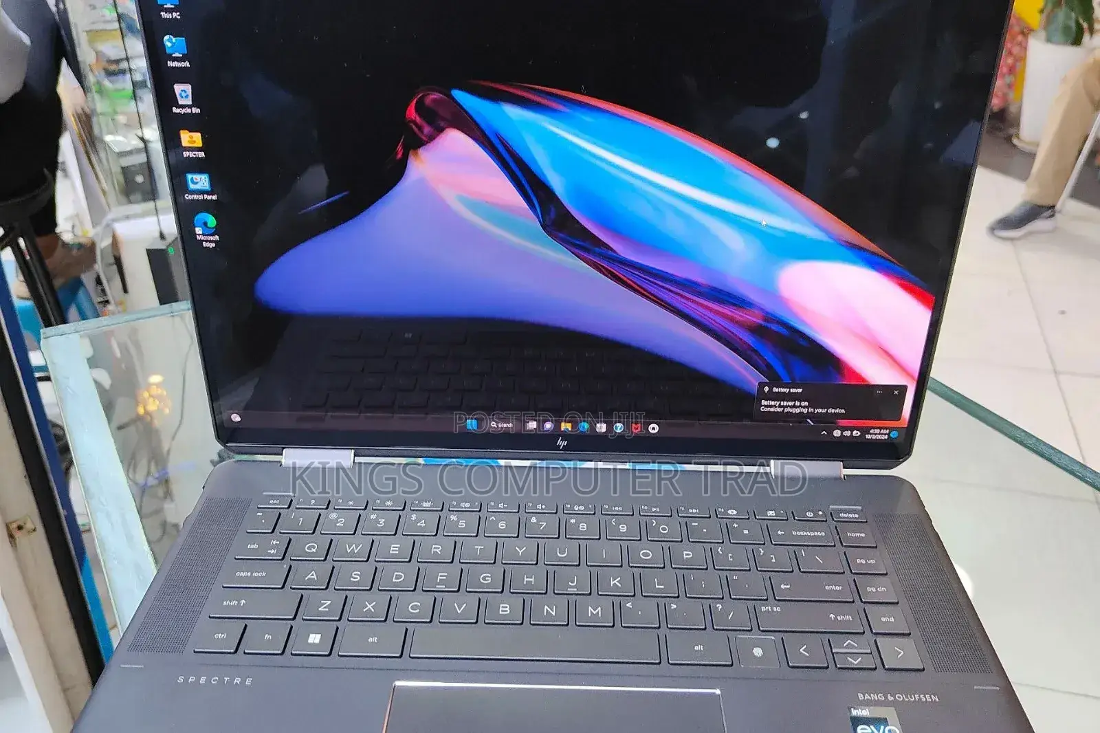 New Laptop HP Spectre 16GB Intel Core I7 SSD 1T