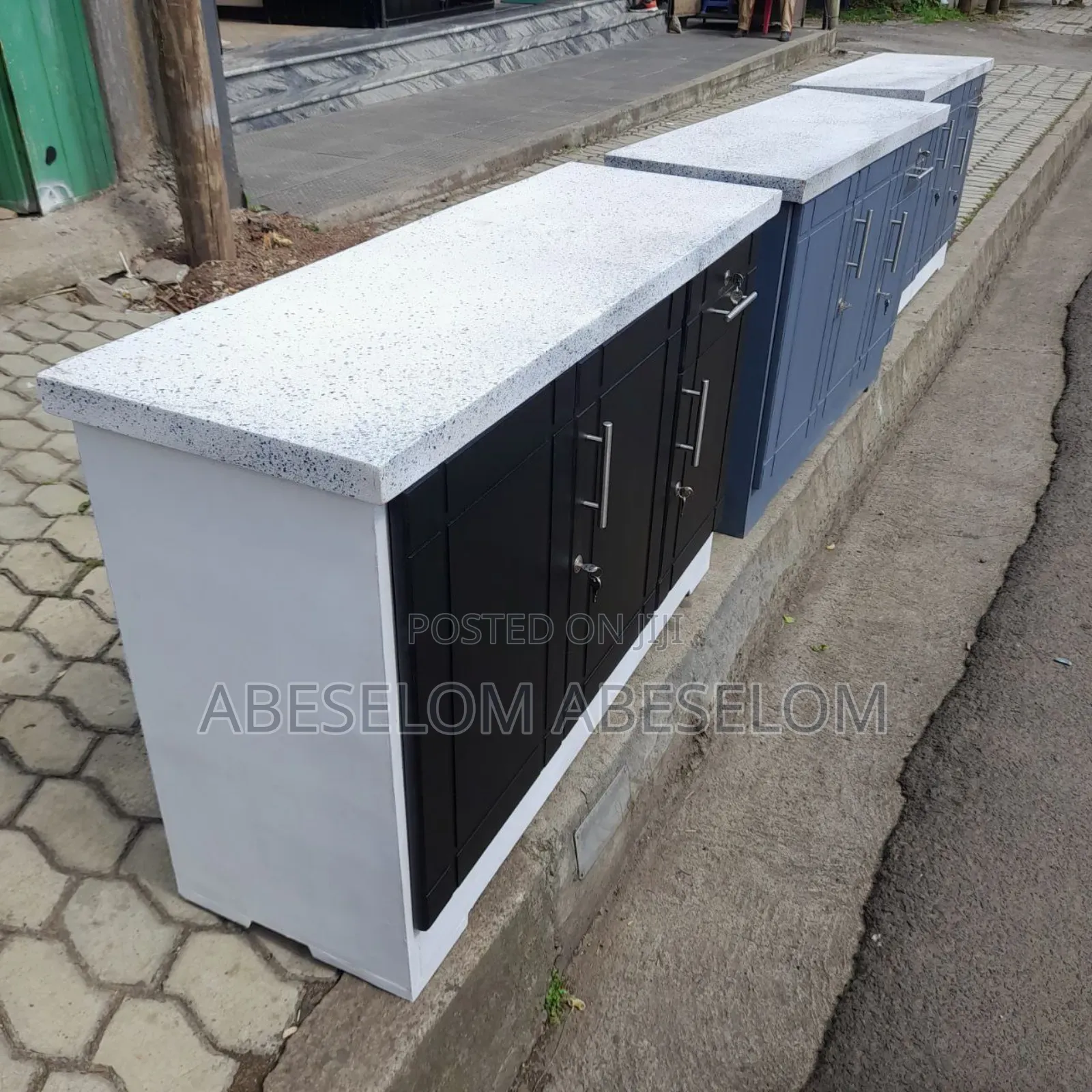 1,20 Cm ኪችን ቡፌ