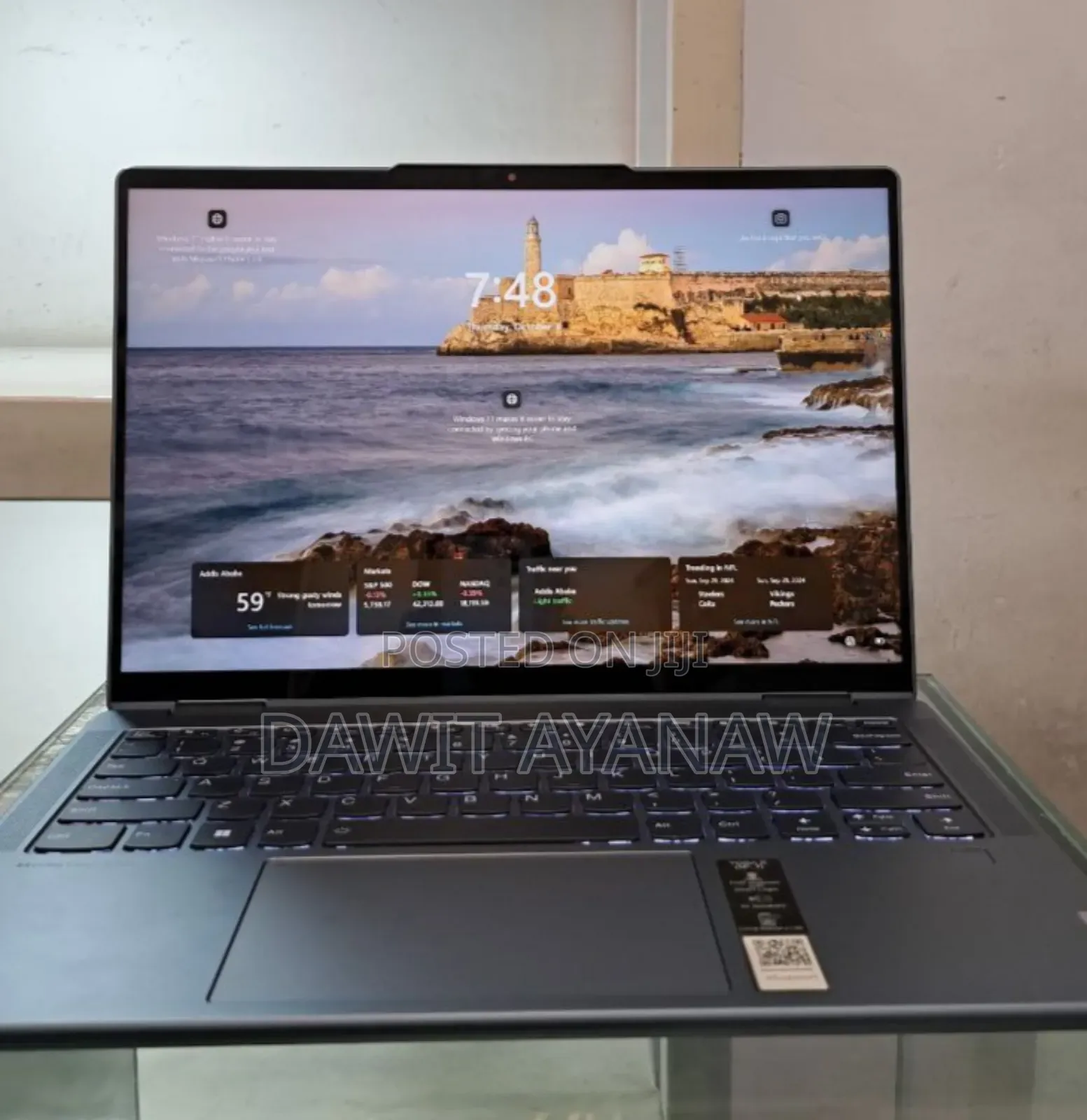 New Laptop Lenovo Yoga 9i 16GB Intel Core I7 SSD 512GB