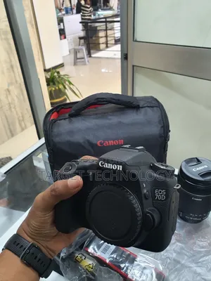 New Canon 70d With 18-135mm Lens