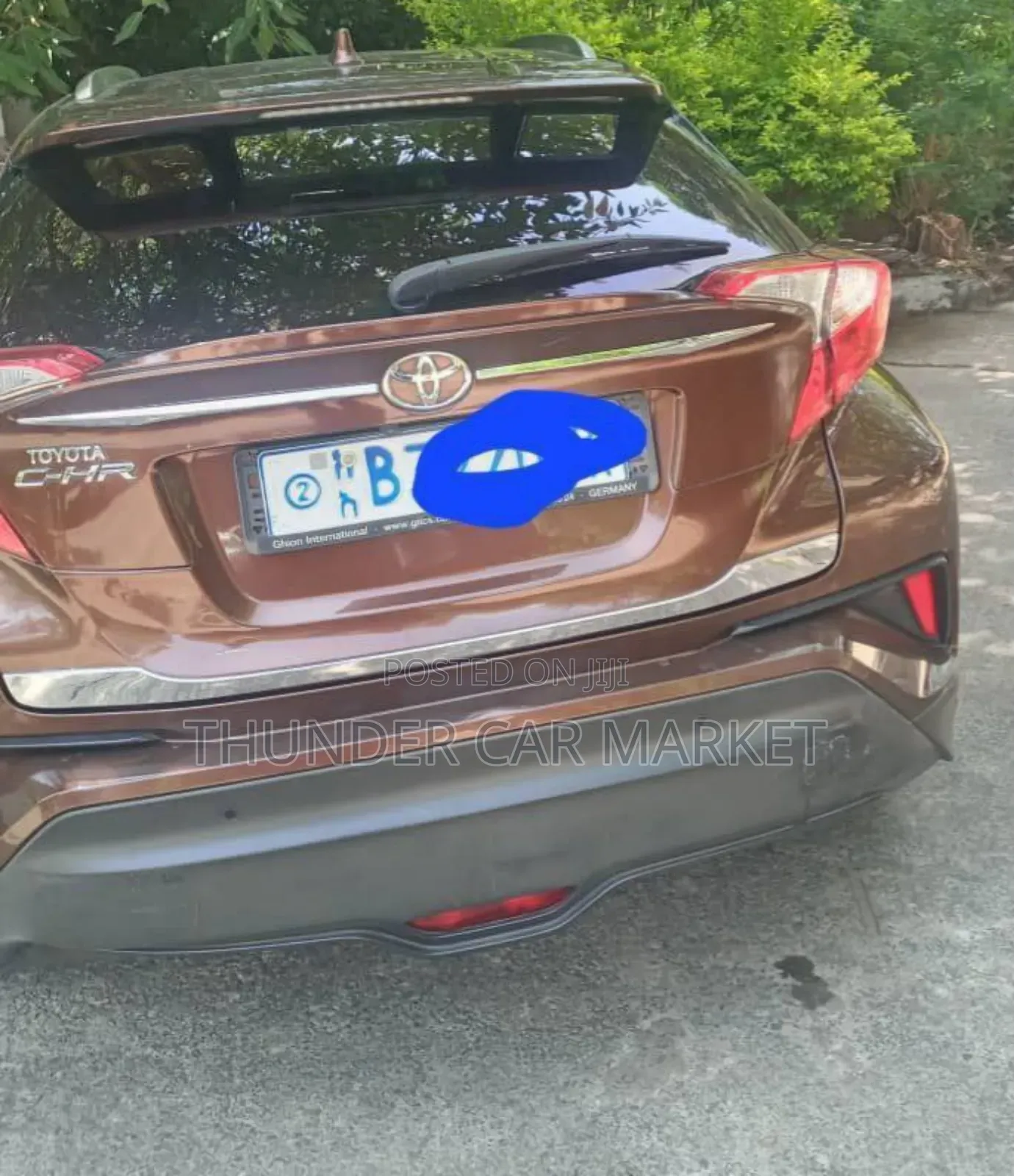 Toyota C-HR 2018 Burgundy