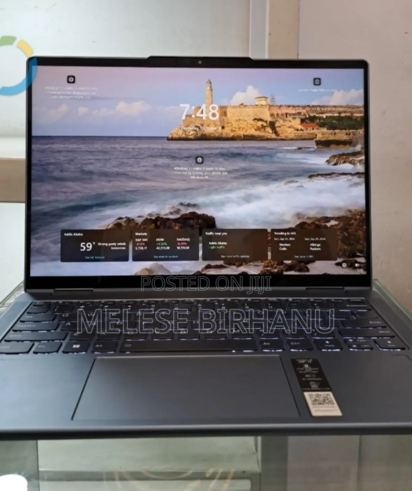 New Laptop Lenovo Yoga 9i 16GB Intel Core I7 SSD 512GB