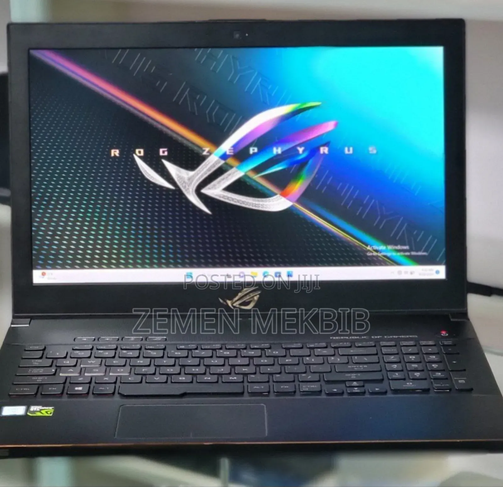 New Laptop Asus ROG Zephyrus G15 16GB Intel Core I7 SSD 512GB