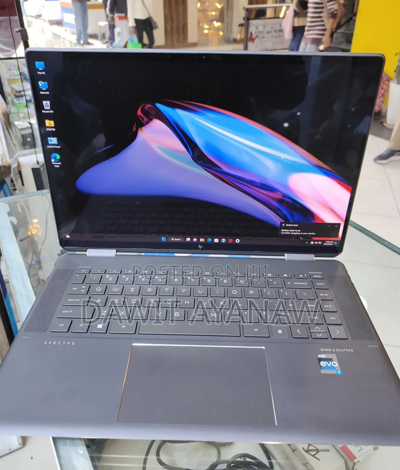 New Laptop HP Spectre X360 15 16GB Intel Core I7 SSD 1T