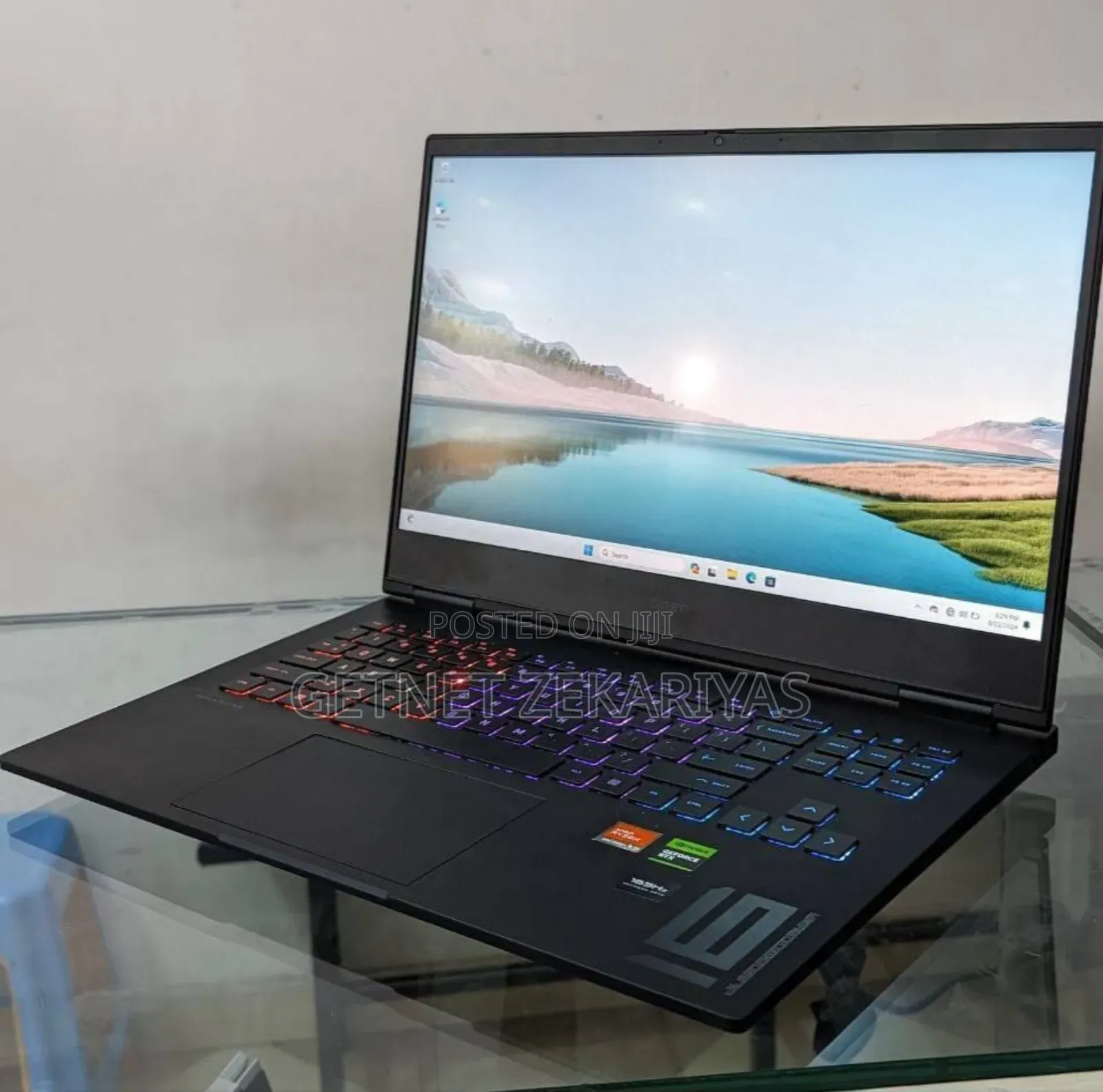 New Laptop HP Omen 15 16GB AMD Ryzen 9 SSD 512GB