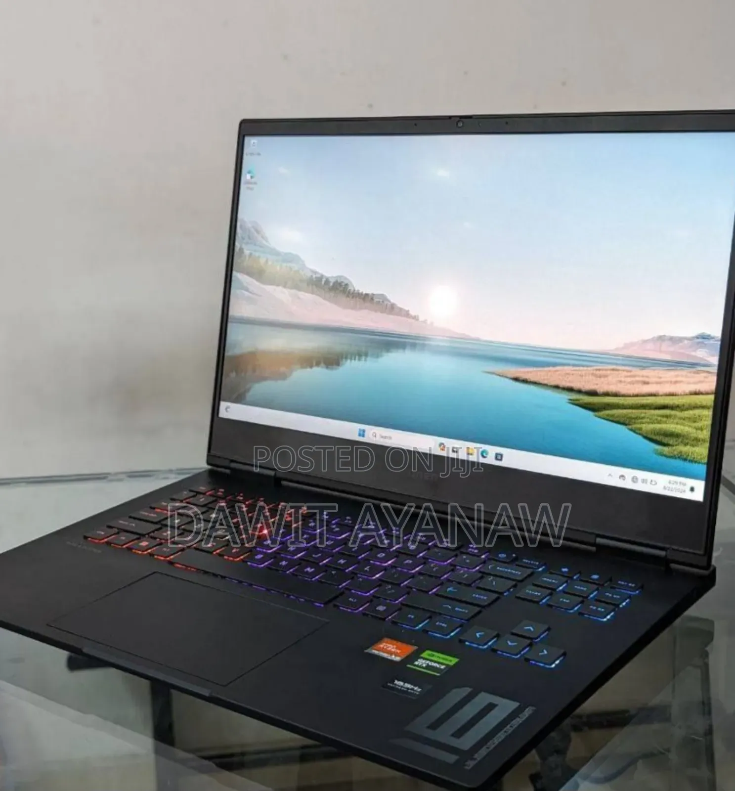 New Laptop HP Omen 16 16GB AMD Ryzen 9 SSD 512GB