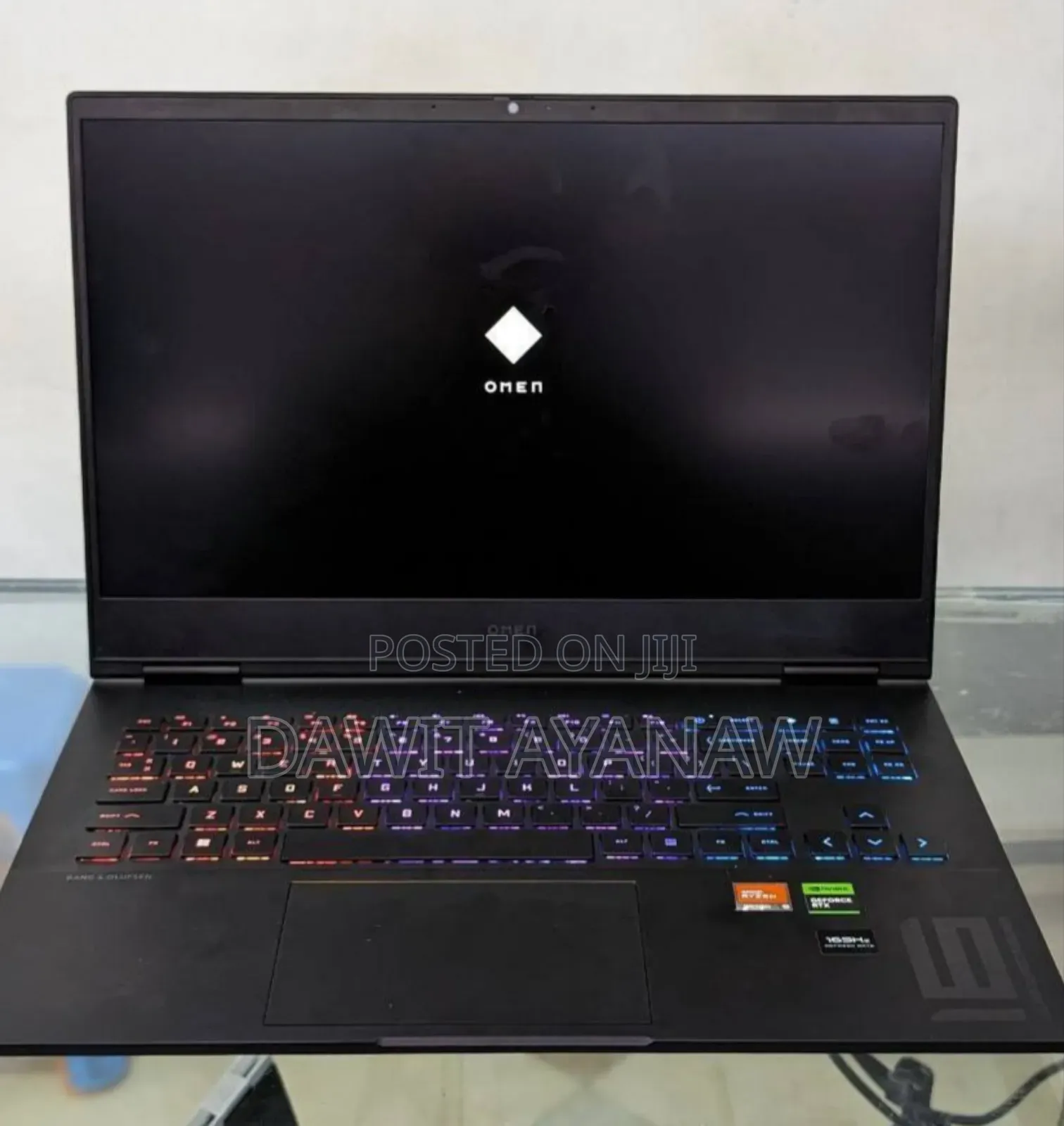 New Laptop HP Omen 16 16GB AMD Ryzen 9 SSD 512GB