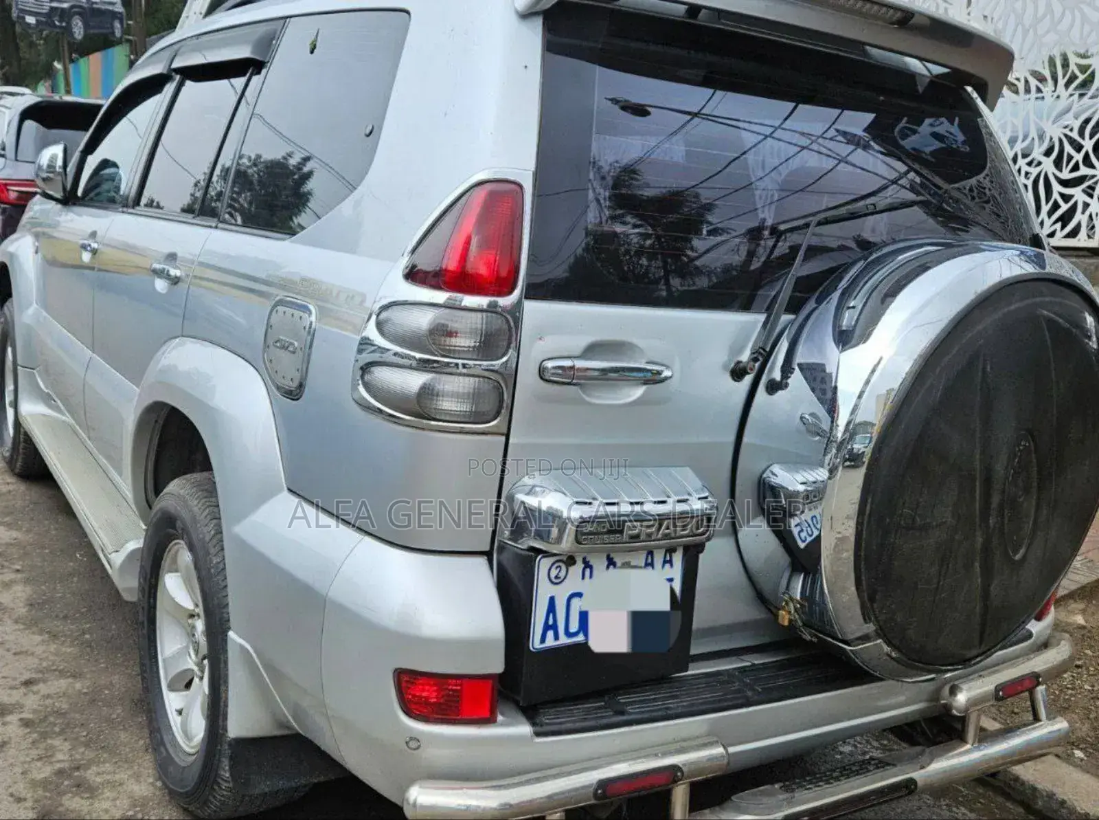 Toyota Land Cruiser Prado 2008 Silver
