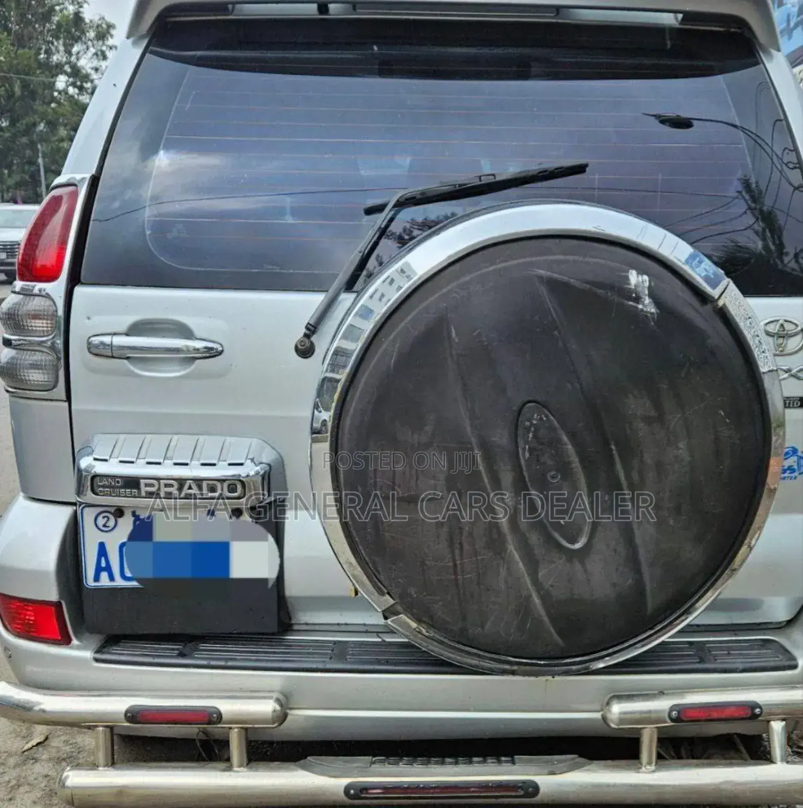 Toyota Land Cruiser Prado 2008 Silver