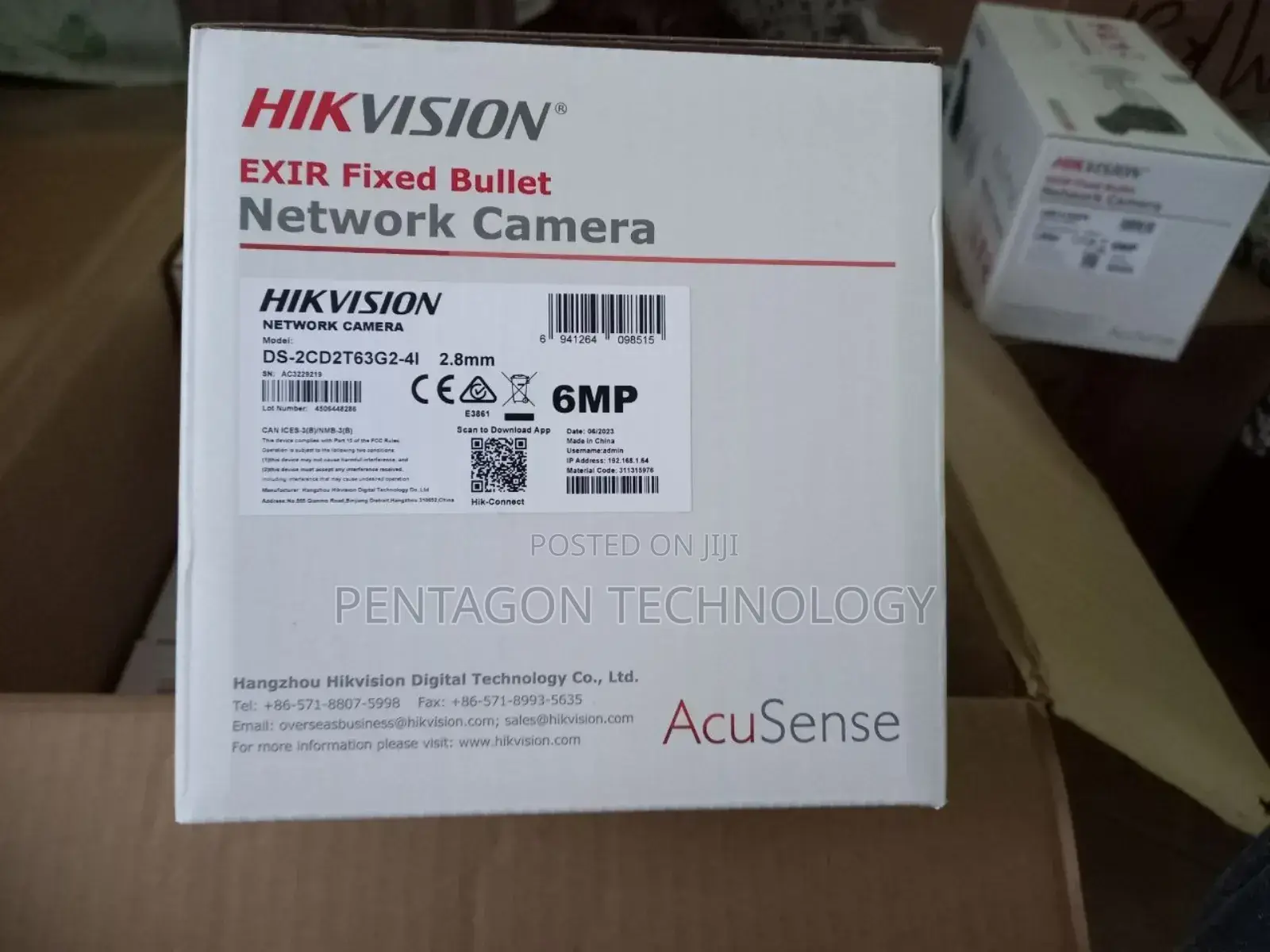 Acusense 6mp Hikvision