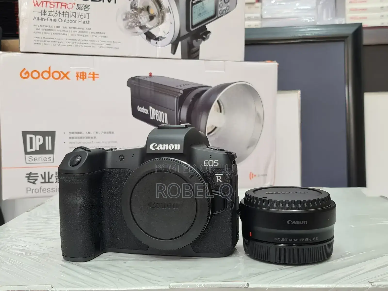 Canon R Body W/ Adapter