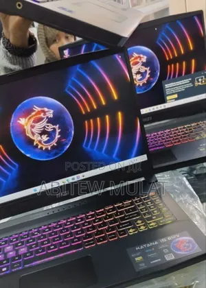 New Laptop MSI Katana GF66 16GB Intel Core I7 SSD 1T