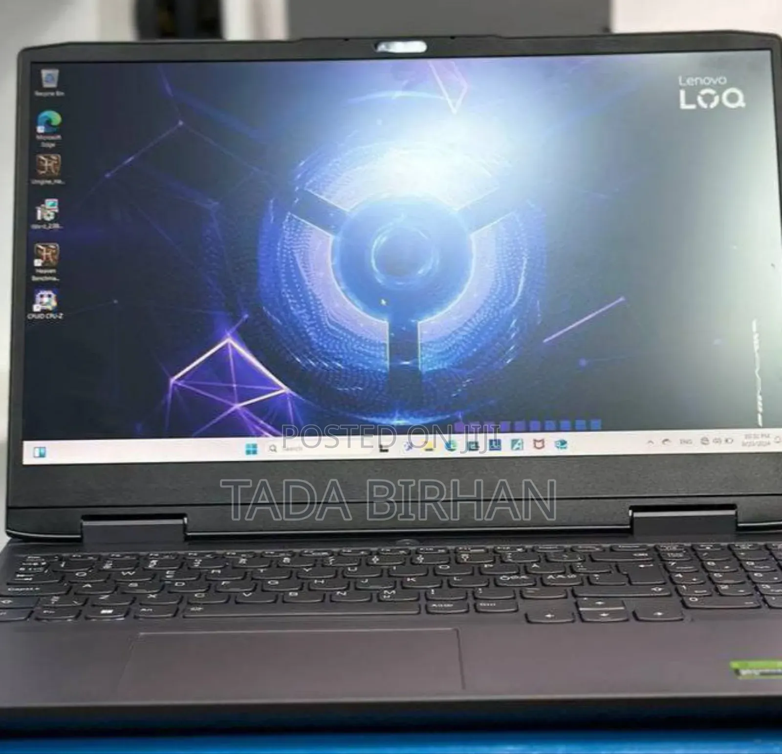 New Laptop Lenovo LOQ 15IRH8 16GB Intel Core I7 SSD 512GB