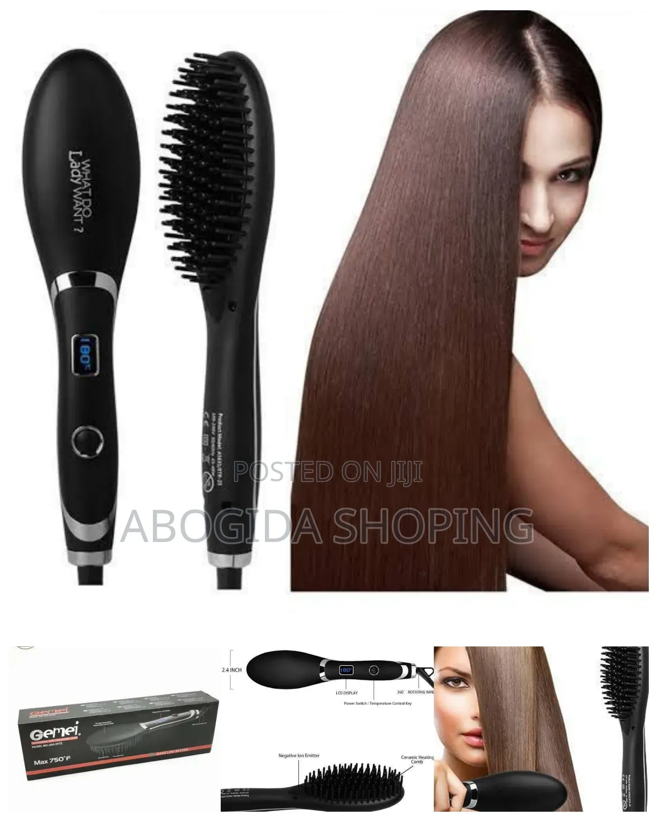 Unlock Your Hair's Potential With the Pro Gemei Straightener