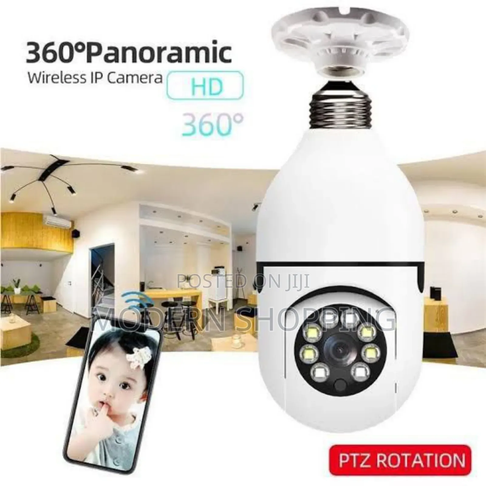 Wifi Panorama Security Camera 360 Degree
