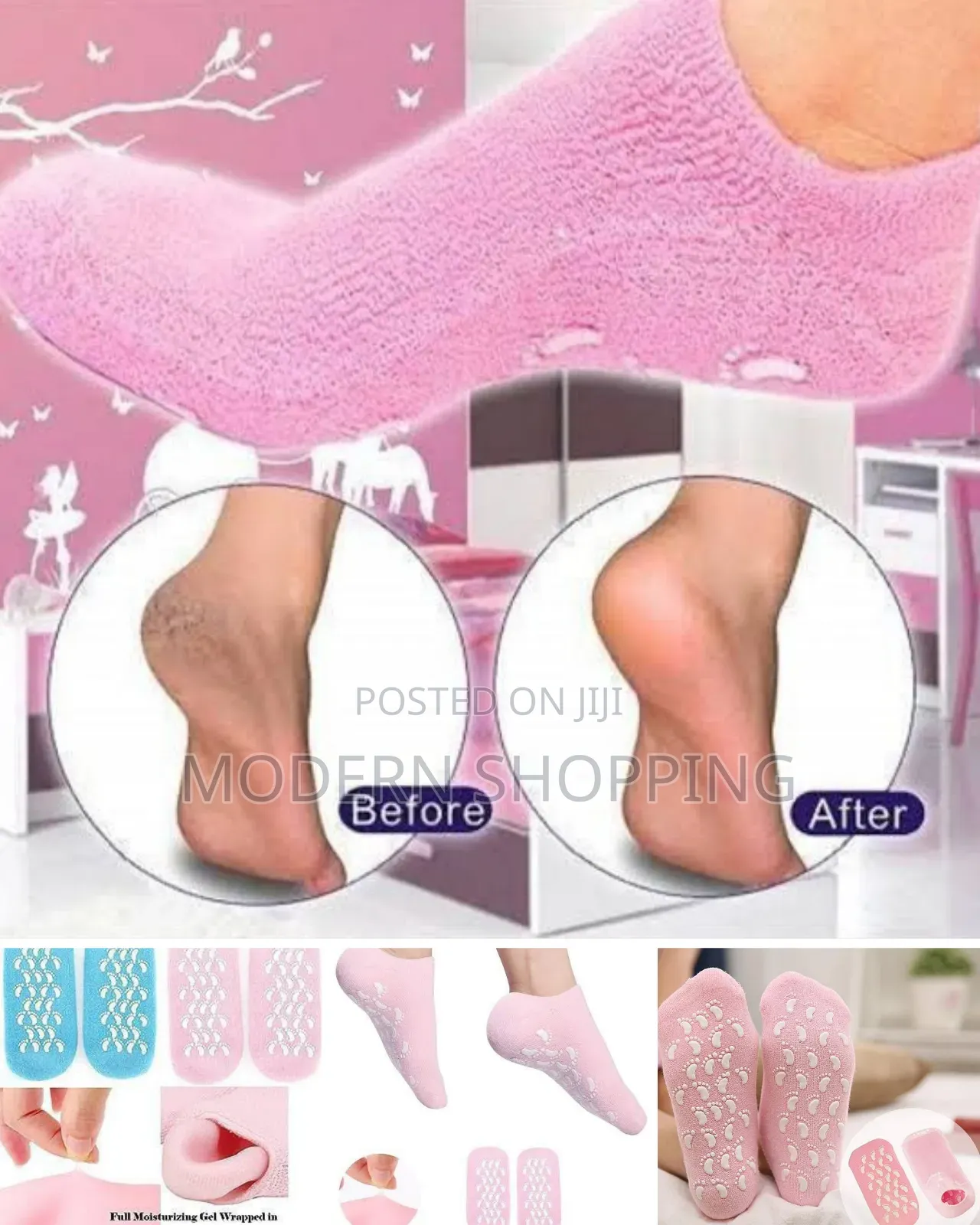 Moisturizing Gel Socks