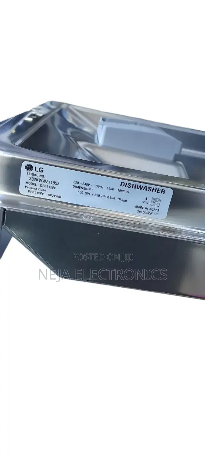 Lg Dishwasher Machine 14p እቃዎች ማጠቢያ Delivery