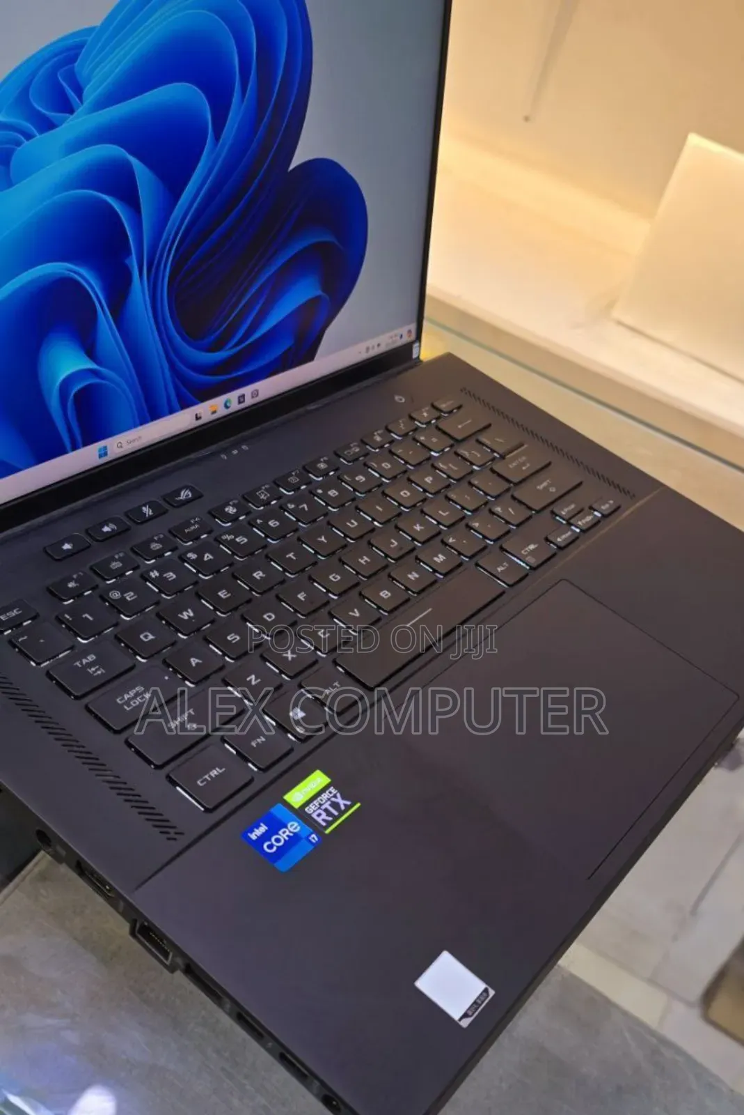 New Laptop Asus ROG Zephyrus M16 GU603HR 16GB Intel Core I7 SSD 512GB