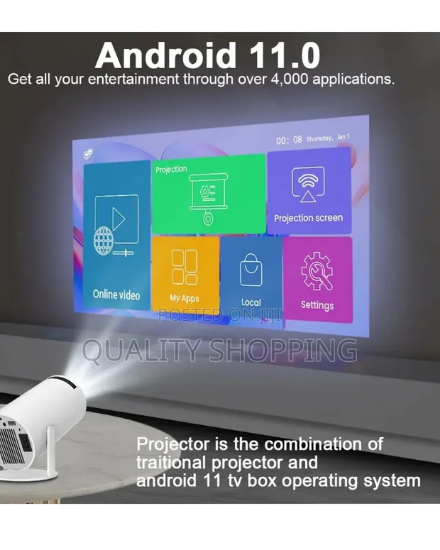 COI UNO3 Smart LCD Projector 本体 【公式通販】