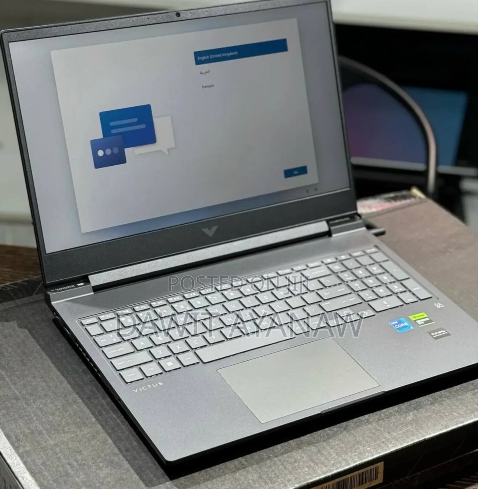 New Laptop HP Victus 15 16GB Intel Core I7 SSD 512GB