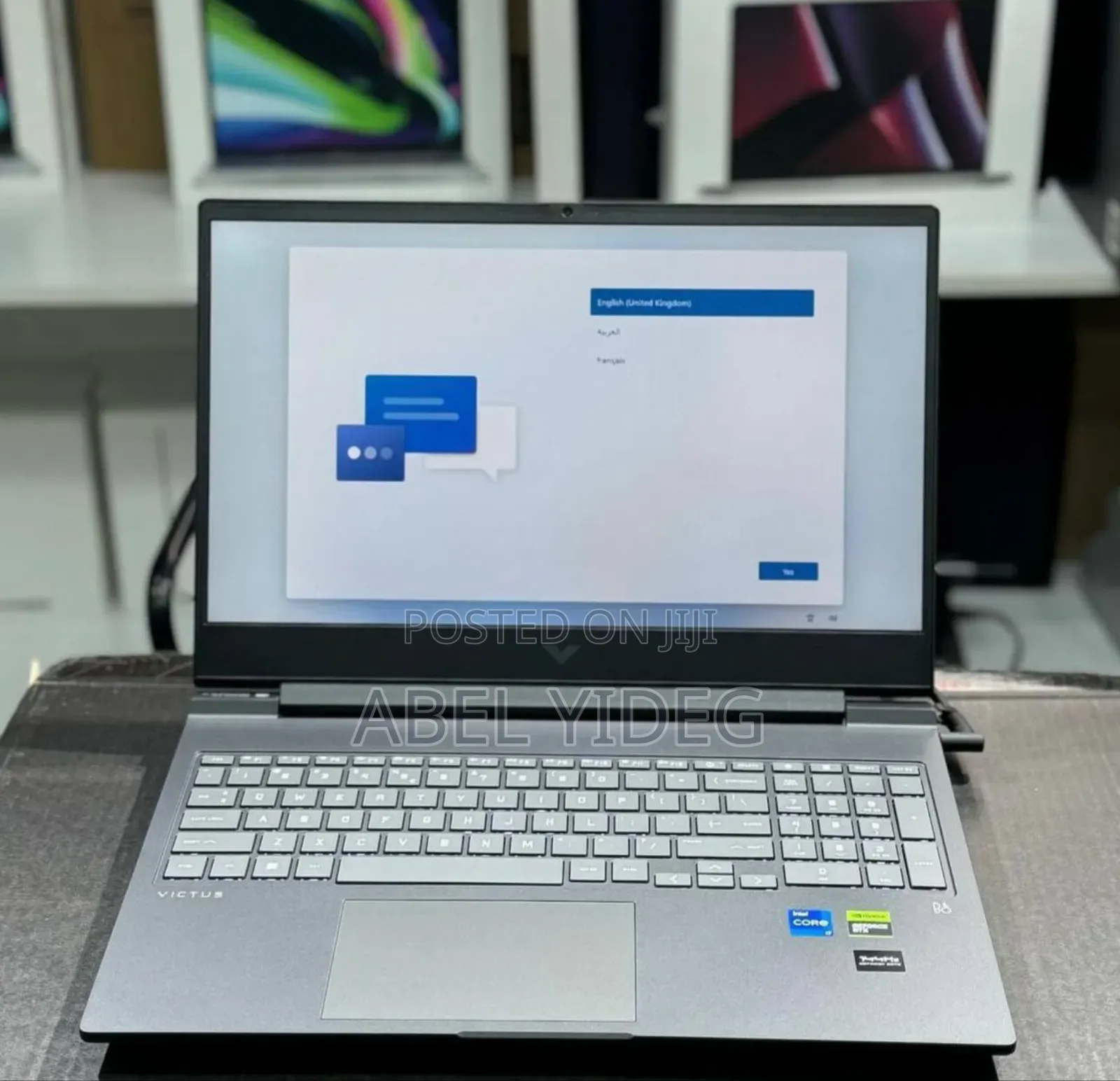 New Laptop HP Victus 16 16GB Intel Core I7 SSD 1T