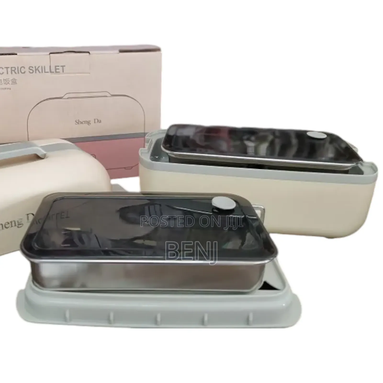 Steam Heatup Lunchbox | 2 Layer Electronic Skillet | Direct