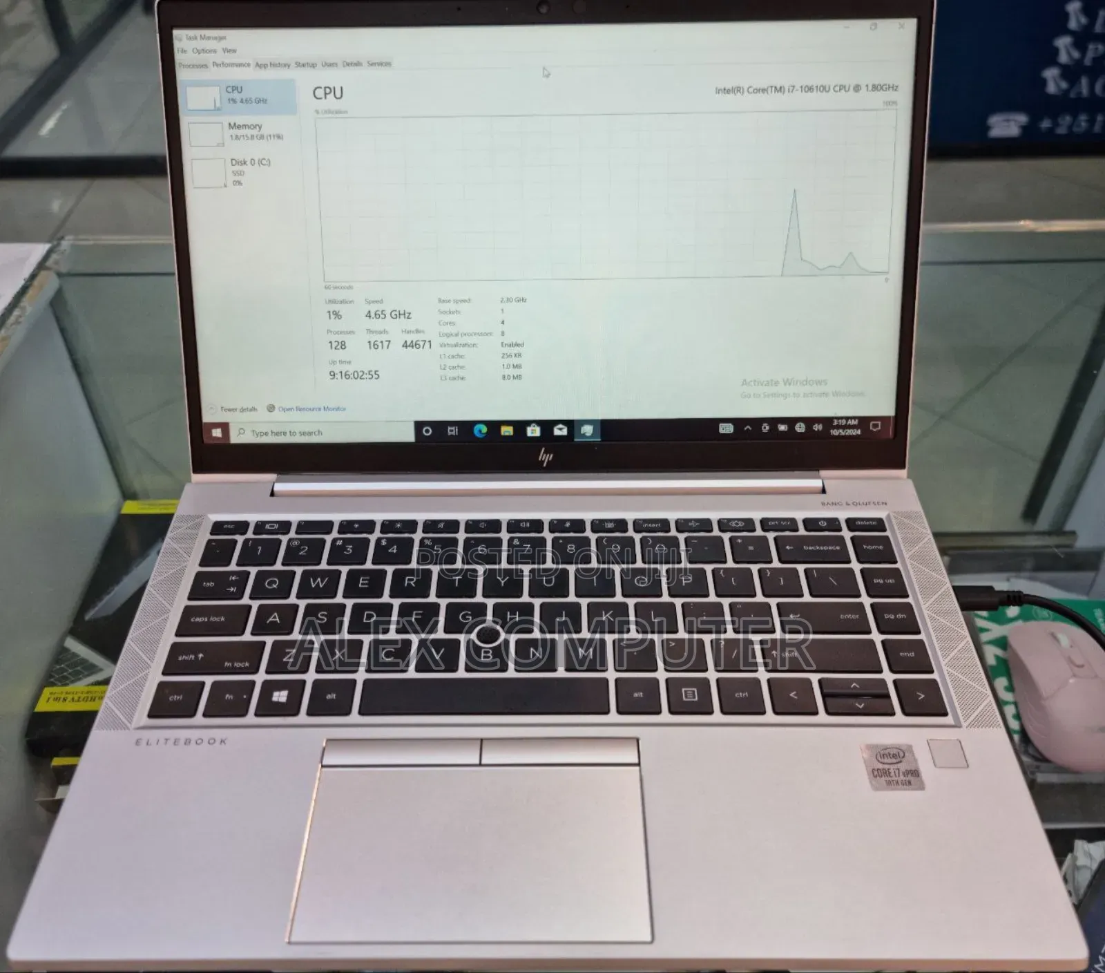 New Laptop HP EliteBook 840 G7 16GB Intel Core I7 SSD 512GB