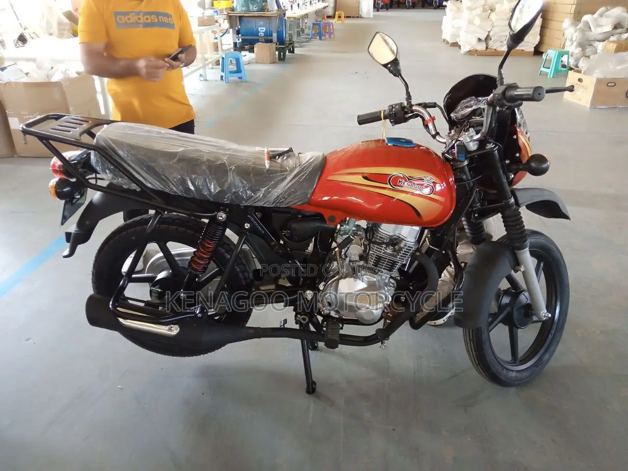 New Motorcycle 2023 Red