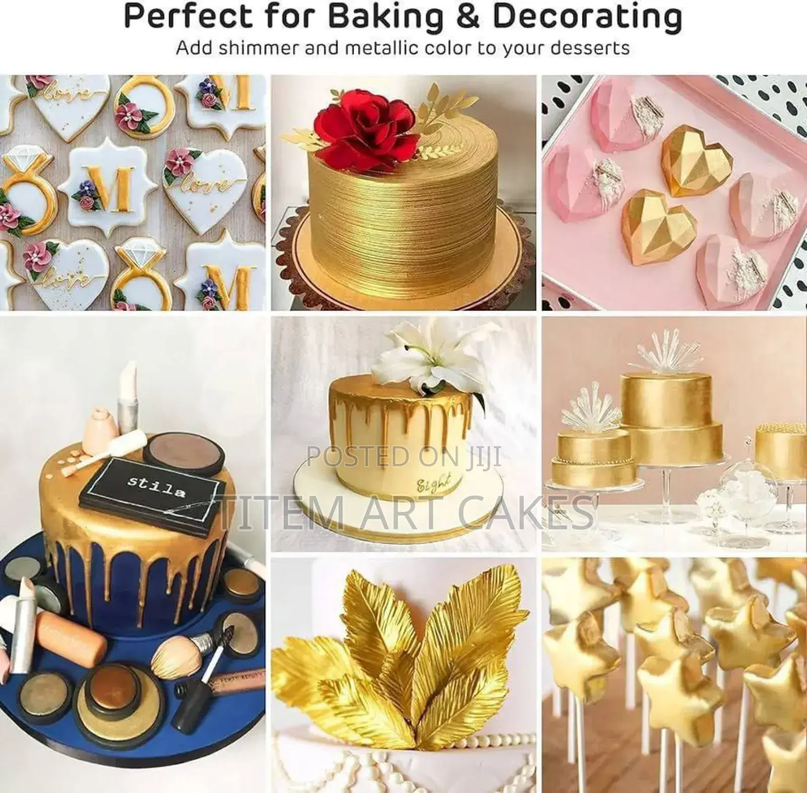 Metalic Edible Luster Dust