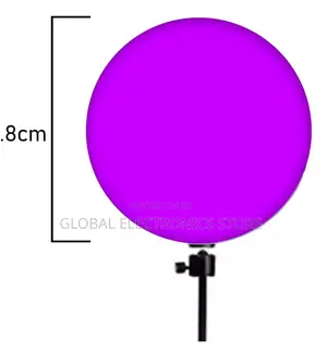 RGB LED Round Photograpic Panel Light With Remote Control