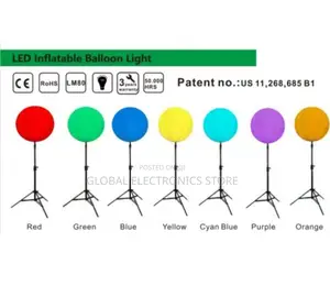 RGB LED Round Photograpic Panel Light With Remote Control