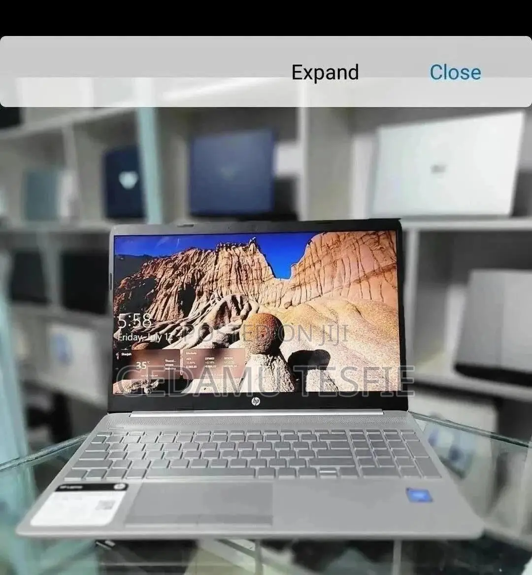 New Laptop HP 8GB SSD 128GB