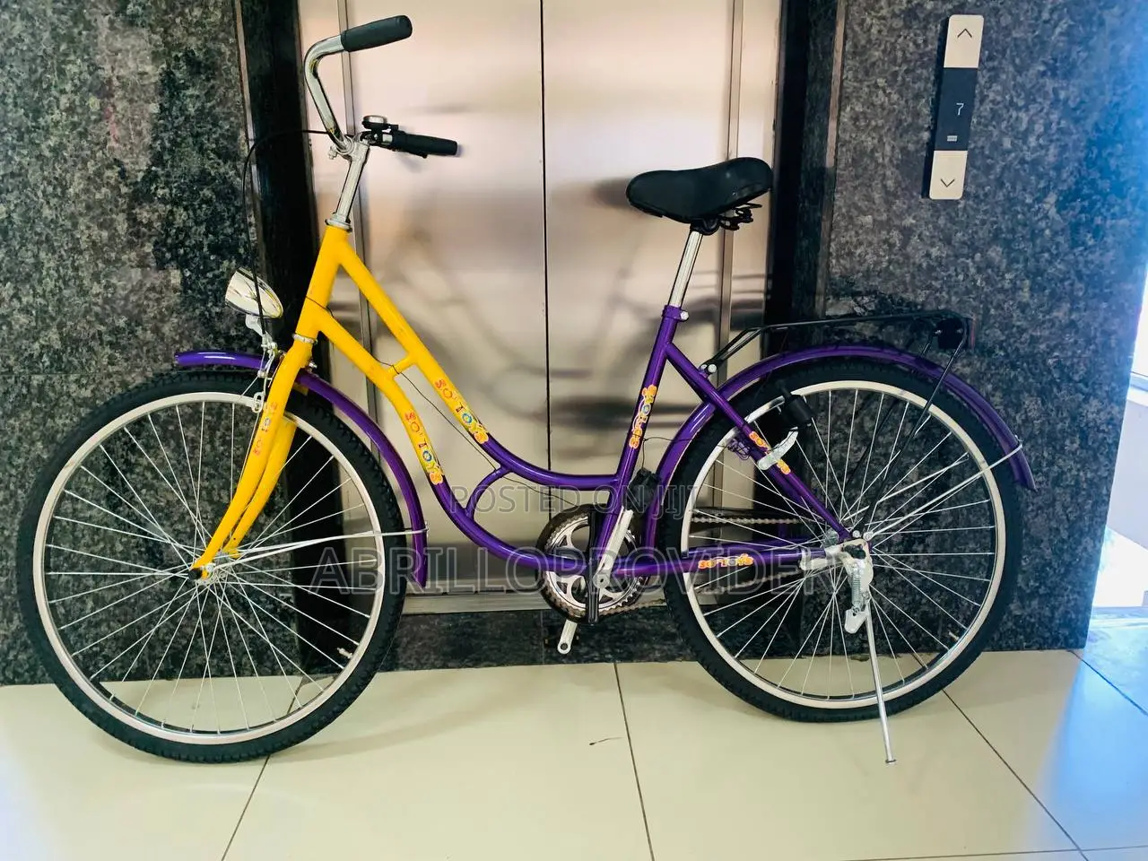 Womens Beach Cruiser Bike 26 Inch Bicycles for Women Adjusta