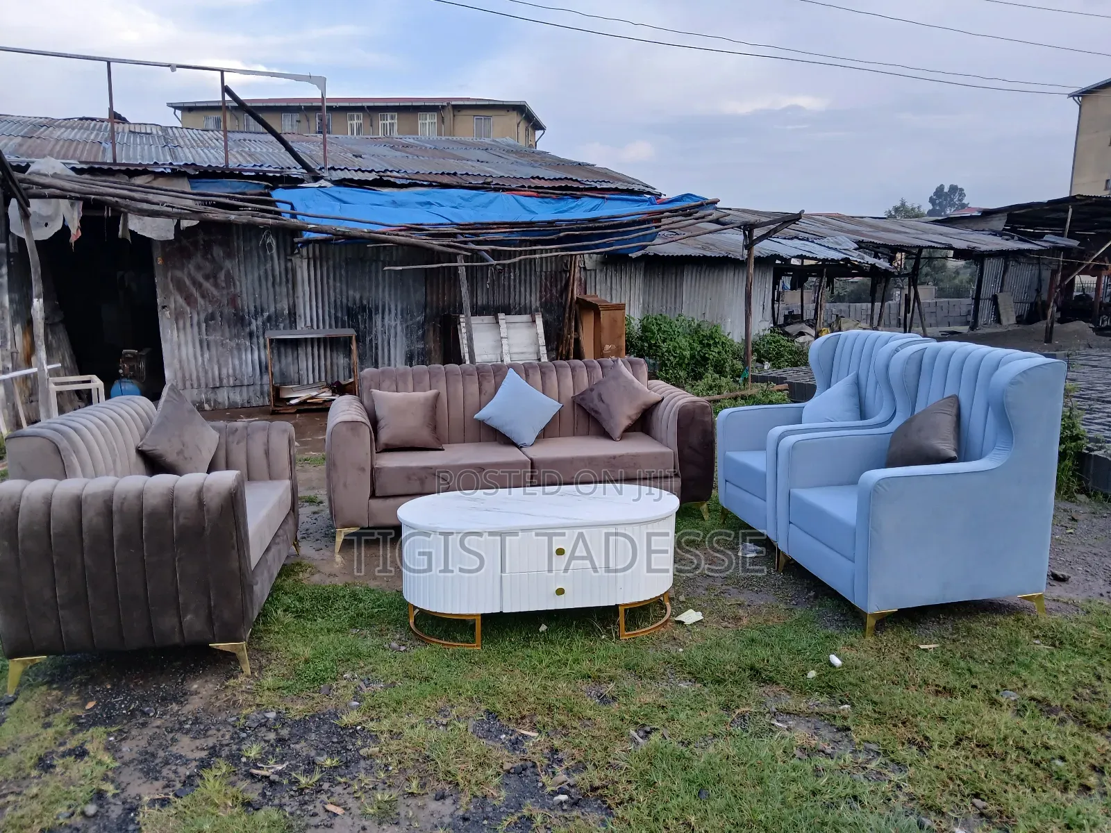 Quality Sofa With High Density Foam and Fiber Order Us