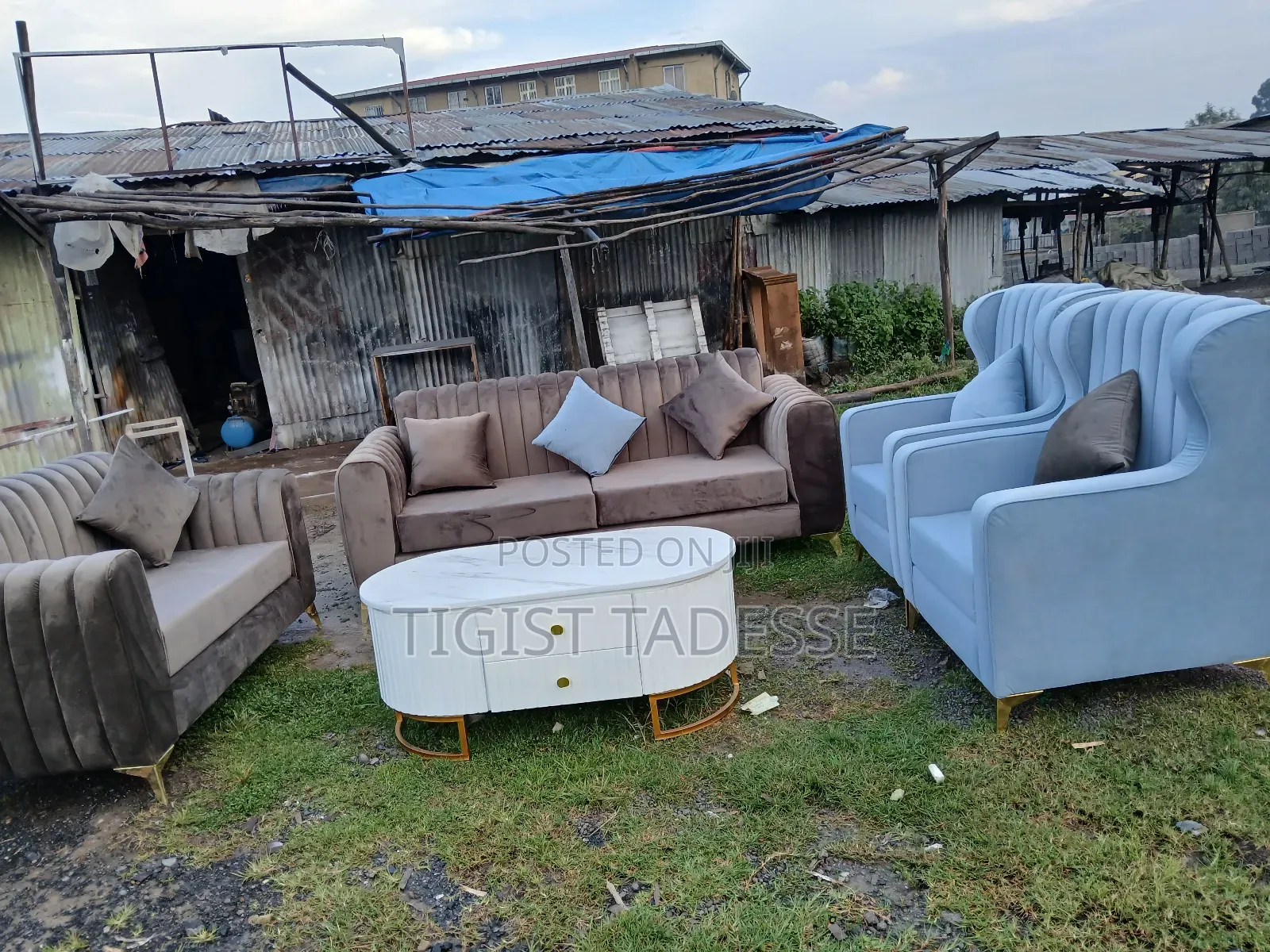 Quality Sofa With High Density Foam and Fiber Order Us