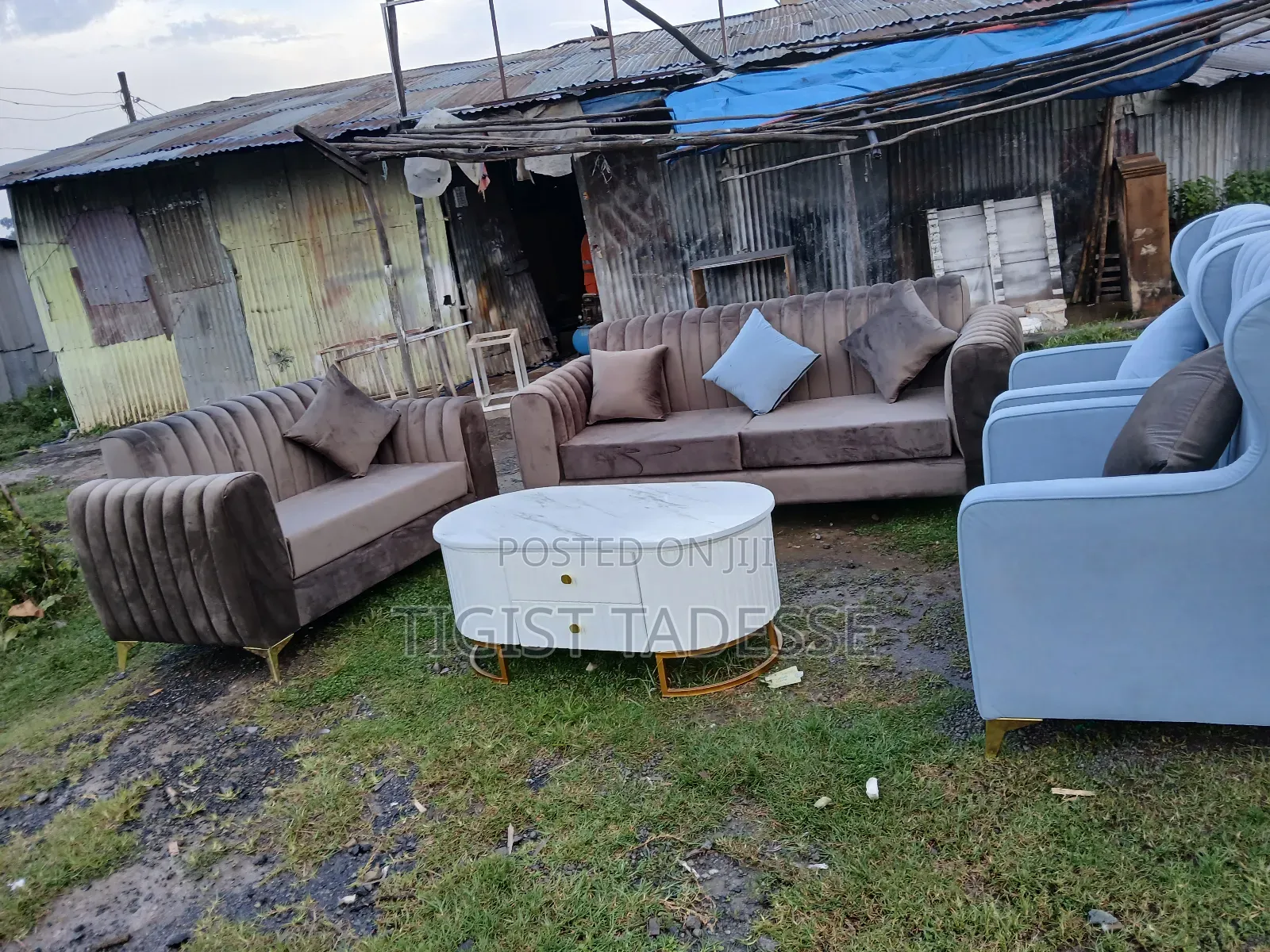 Quality Sofa With High Density Foam and Fiber Order Us