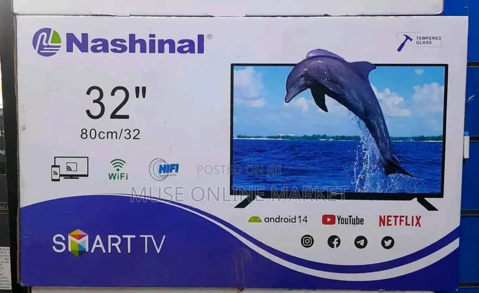 Nashinal 32" Smart Android Tv