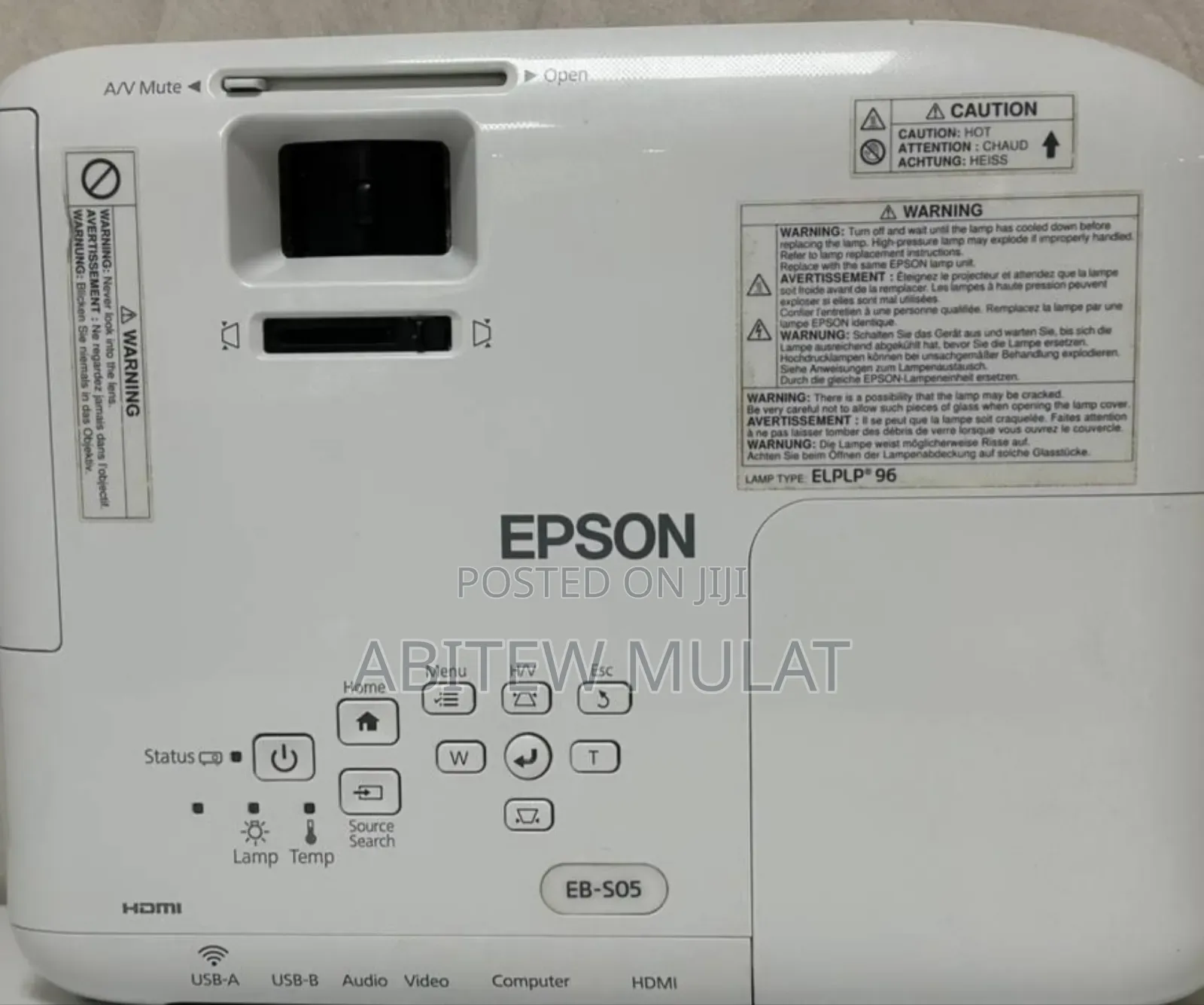 Epson Projector Model Name: EB-S05