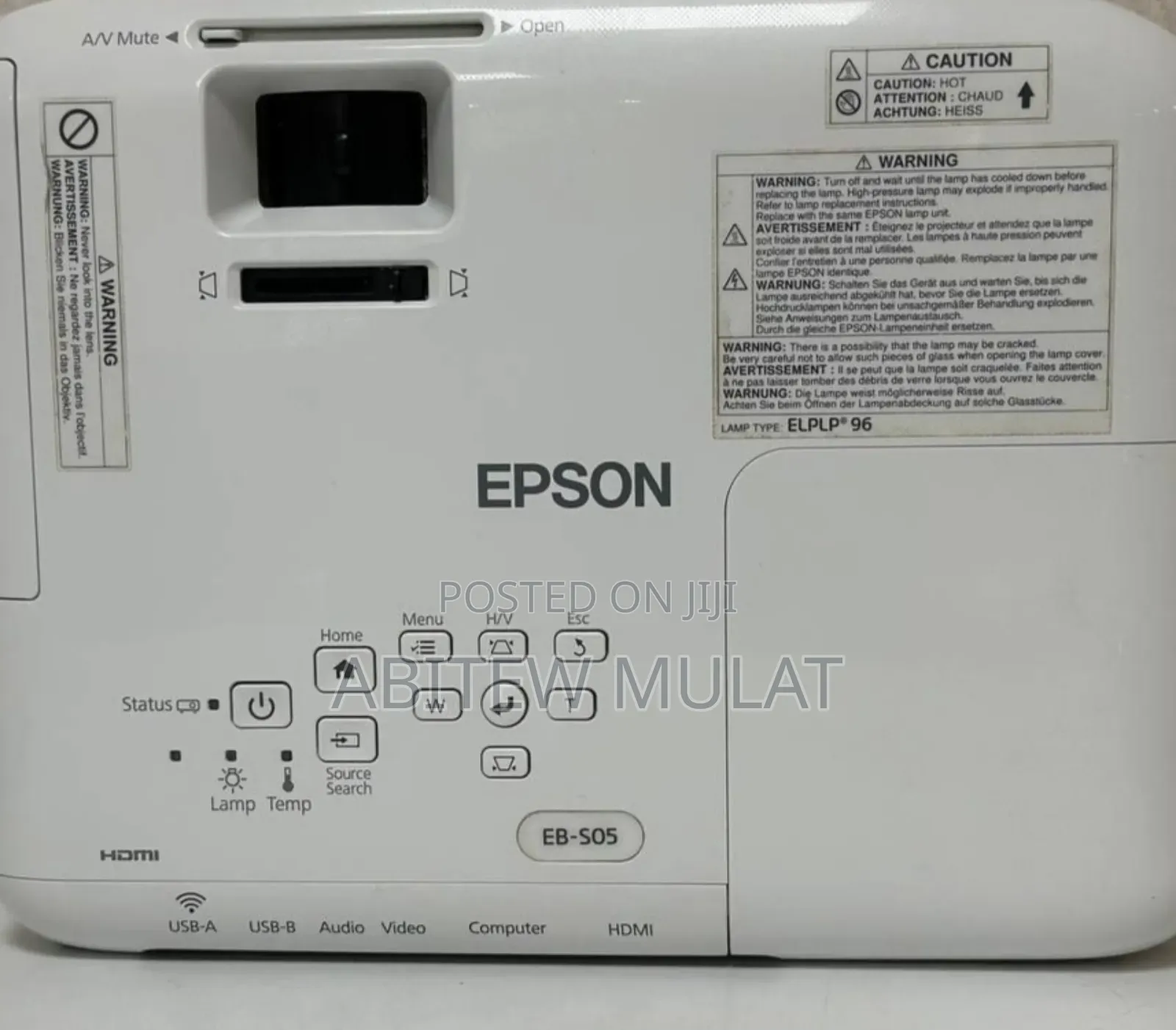 Epson Projector Model Name: EB-S05